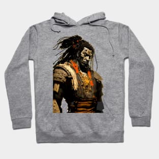 Yasuke Black Samurai in 1579 Feudal Japan No. 1 Hoodie